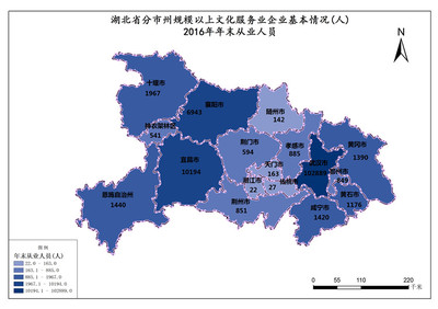 湖北省2016年年末從業(yè)人員